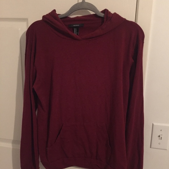 Forever 21 Hooded long sleeve tee